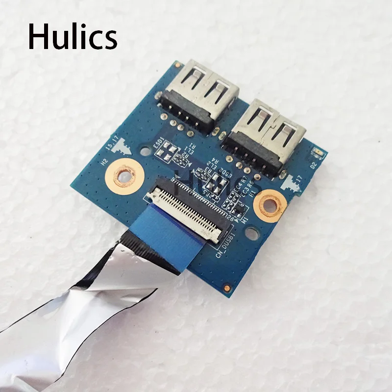 Hulics оригинал для HP Pavilion DV7 dv7-6000 серии Dual USB доска с кабелем 40gab670s-c100 100% тесты ok |