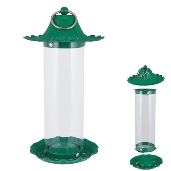 

Bird Feeder Rainproof Waterproof Plastic Hanging Bird Feeder For Outside