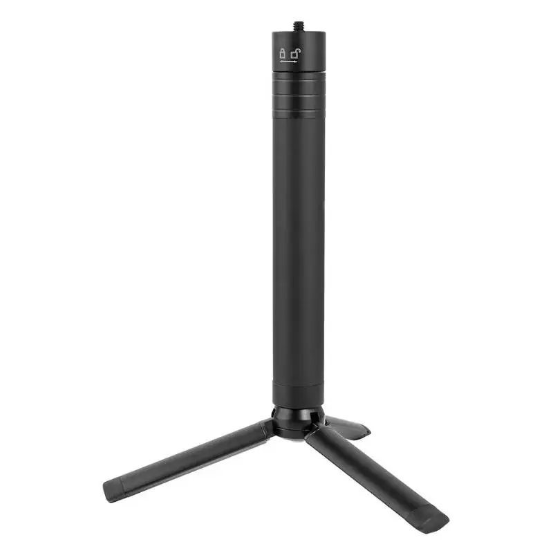  2 in 1 Extension Bar Stick Tripod Stand w/1/4 Screw for DJI OSMO Mobile 2