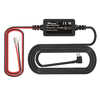 

12v-36V Dash Cam Hardwire Kit Micro USB Easy Installation With Fuse Car Electronics Multifunction Compact Low Voltage Protection