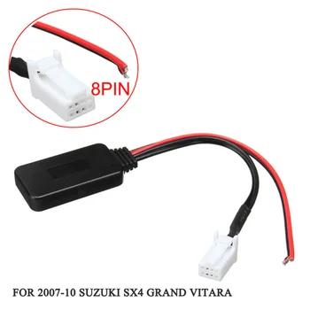 

1pcs Plastic Bluetooth 4.0 Audio Stereo Adapter Aux Cable For Suzuki SX4 Grand Vitara 2007-2010 Car Styling Accessories
