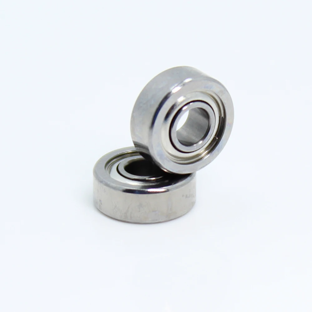 10X MR83 3x8x3mm Open Miniature Bearings ball Mini Hand Bearing Spinner P&T 