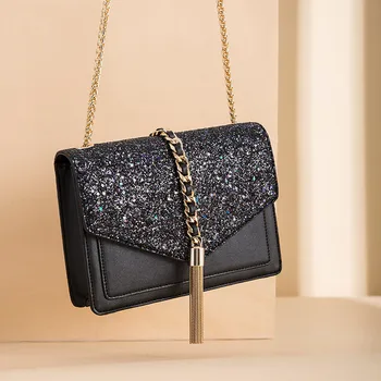 

Texture Small Fashion Wild Chain Starry Bag New Style Small Crossbody Bag Single Shoulder Chain Bags Messenger Bag Louis Brand