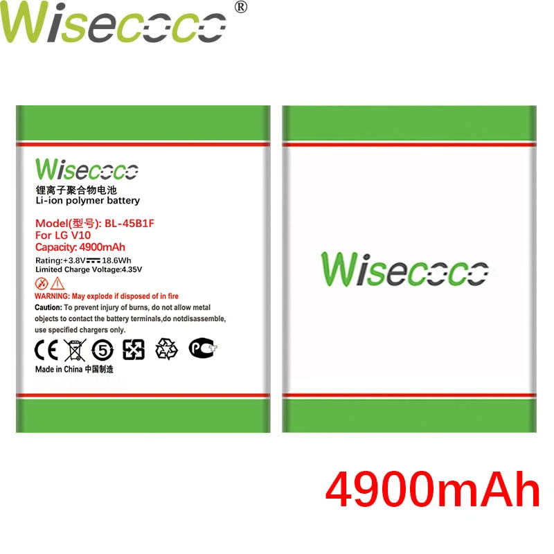 Wisecoco 4150 мАч BL-45F1F Батарея для LG K4 K3 M160 Aristo MS210 X230K X240K LV3 телефон + номер отслеживания |