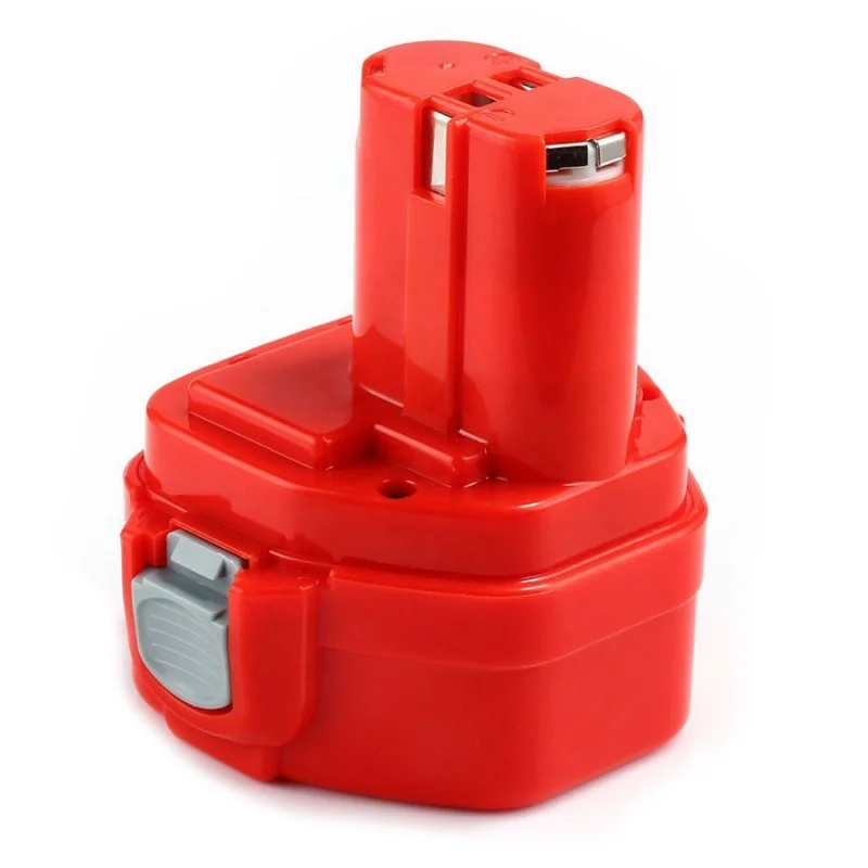 12V 1500 мА/ч, замена электроинструмента Батарея для Makita 1200 1220 1222 1233 1234 192598-2 192681-5 красных цветов