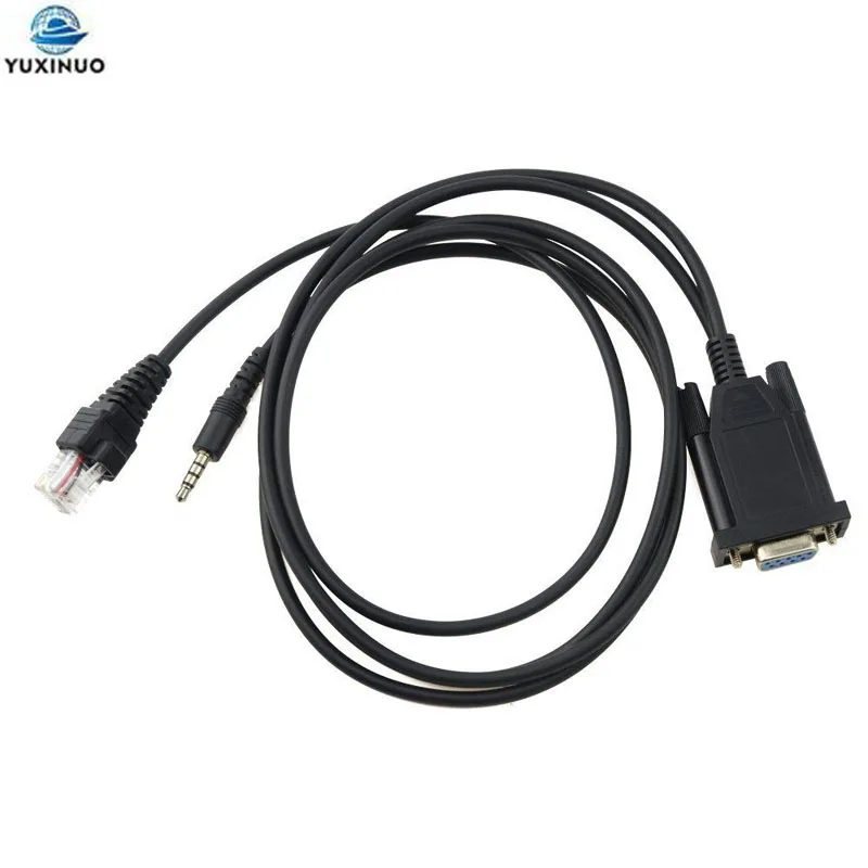

2 in 1 Programming Cable DB9 COM Port 2in1 for Vertex Yaesu VX2200 VX2508 VX160 VX180 VX5R VX3R FT-2500 FTH-2008 VXR-1000 Radio