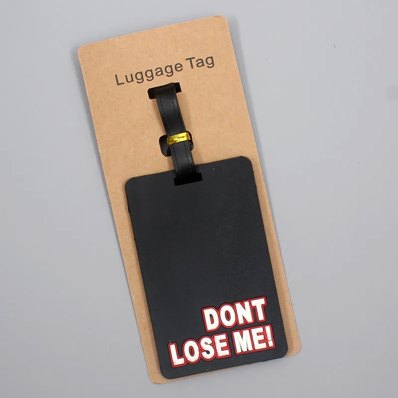 Travel Accessories 'IT'S NOT YOURS' Luggage Tag - Durable Silica Gel ID Holder & Portable Baggage Label