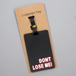 Travel Accessories 'IT'S NOT YOURS' Luggage Tag - Durable Silica Gel ID Holder & Portable Baggage Label (7)