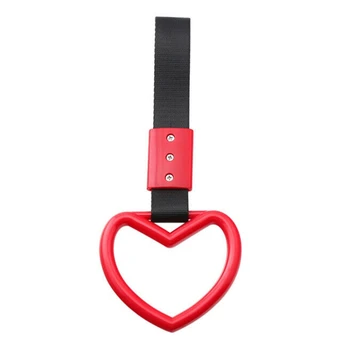 

Heart Jdm Tsurikawa Ring for Subway Train Bus Handle Strap Charm Drift Universal