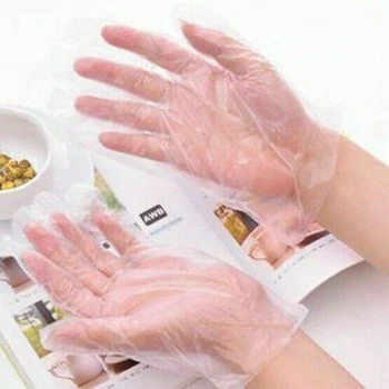 

900PCS /Set Food Plastic Gloves Disposable Gloves For Restaurant Kitchen BBQ Eco-friendly Food Gloves Fruit Vegetable Gloves