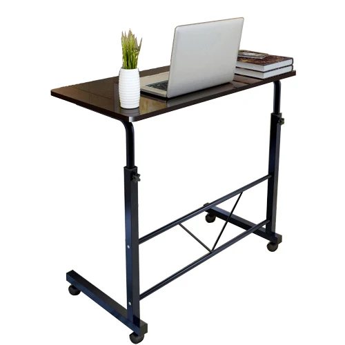 

Notebook computer desk bed learning with household lifting folding mobile bedside table Home Writing Desktop Computer Desk
