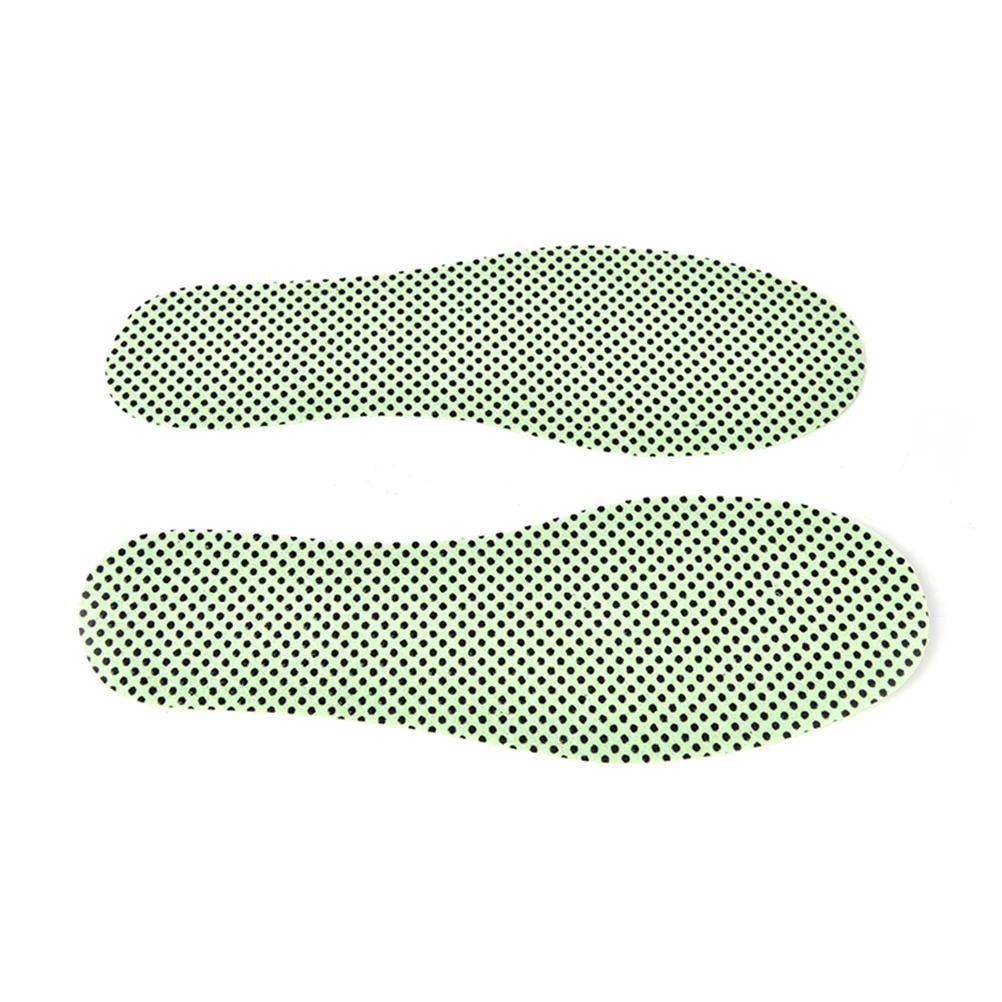 1 пара Подогрев Самонагревающиеся Стельки зимние подошвы натуральный Турмалин Самонагревающиеся стельки для обуви теплые стельки для рефлексотерапии