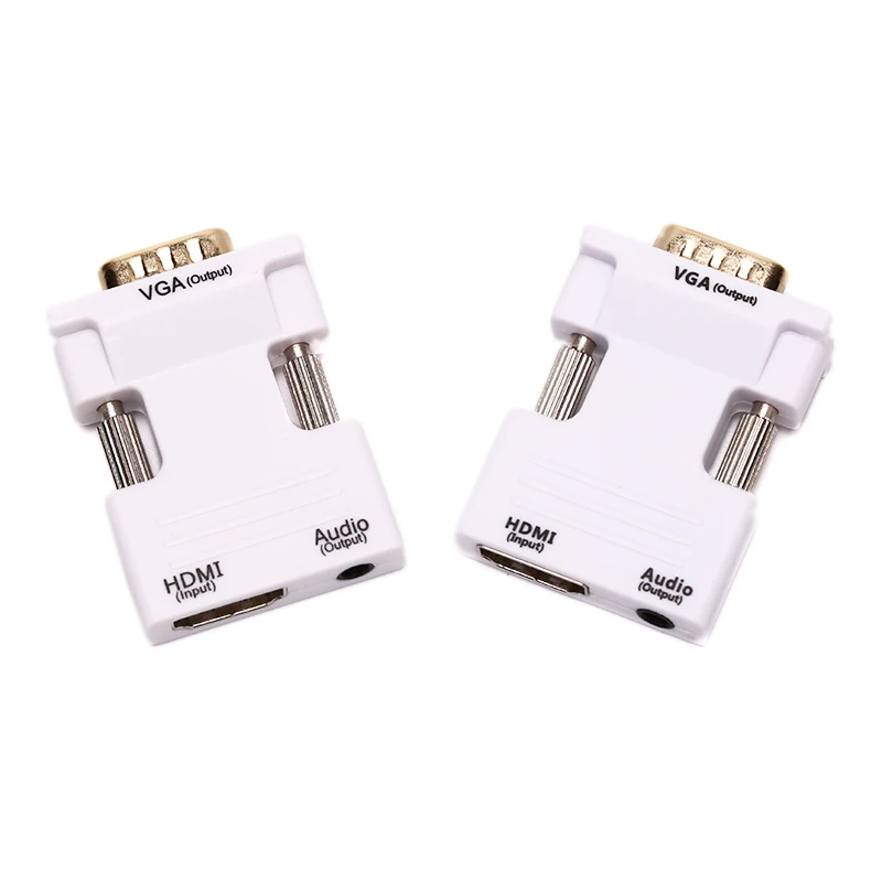 VGA к HDMI адаптер Full HD 1080P Аудио Видео Конвертер ноутбук ПК к ТВ AV HD tv
