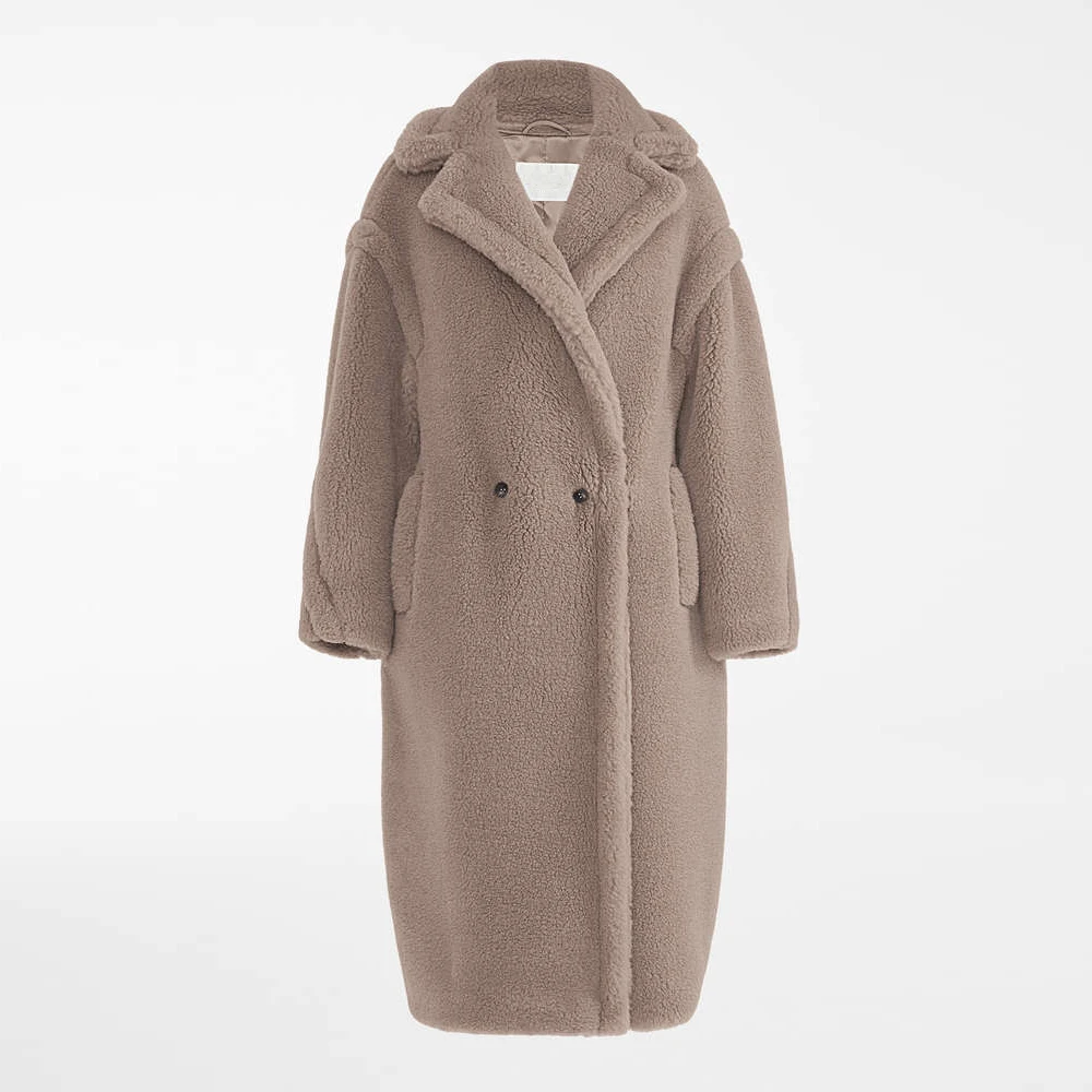 2019 Женская одежда зимняя верхняя настоящие пальто новое меховое из альпаки