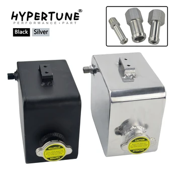 

2L Litre Polished Alloy Header Expansion Water Tank & Cap WATER HEADER TANK Coolant Overflow Tank Reservoir Kit HT-TK24