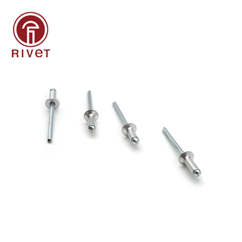 

DIN EN ISO 15978 100/200 Pcs M3.2 Aluminum And Iron Countersunk Head Multi-Size High-Quality Rivets Blind Rivets