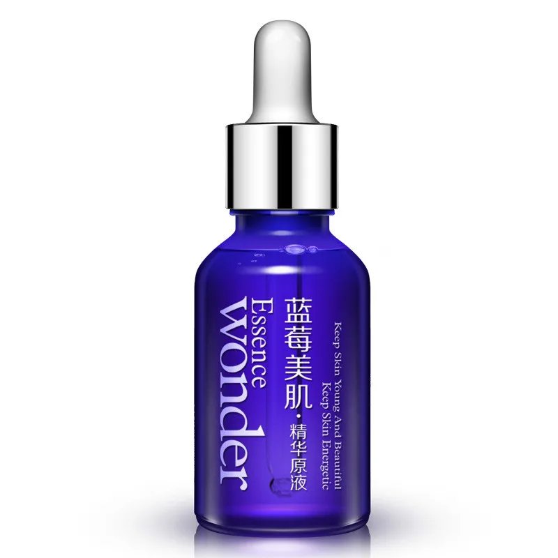 

Blueberry Hyaluronic Acid Liquid Essence Face Lifting Anti Aging Wrinkle Serum of Whitening Moisturizing Skin Care Day Cream Oil