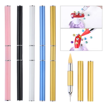 

Metal Pen Rhinestones Gems Picking Tool Wax Pencil Pen Picker Clothing Decoration Tool Diamond Painting Tools