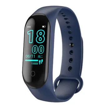 

M4 Pro Smart Band Thermometer New M4 Band Fitness Tracker Heart Rate Blood Pressure Fitness Bracelet Smart watch For Android IOS