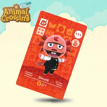 

111 Shrunk Animal Crossing Card Amiibo Cards Work for Switch NS 3DS Games