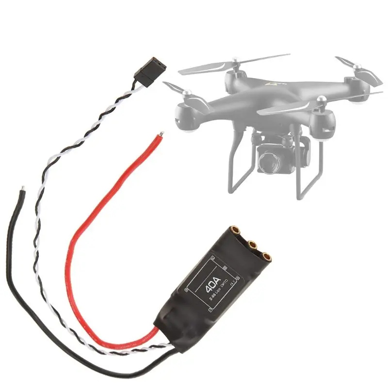 40A бесщеточный ESC 2-3S контроль скорости для RC квадрокоптера мультикоптера короткий провод дропшиппинг