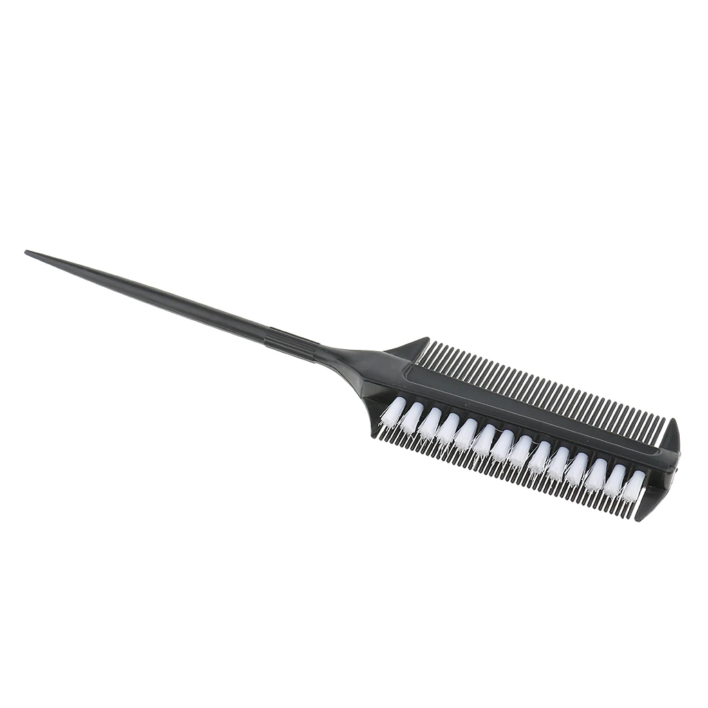 Salon Hairdressing Hair Coloring Dyeing Comb, Color Dye Tinting Brush, Hair Tint Sectioning Comb