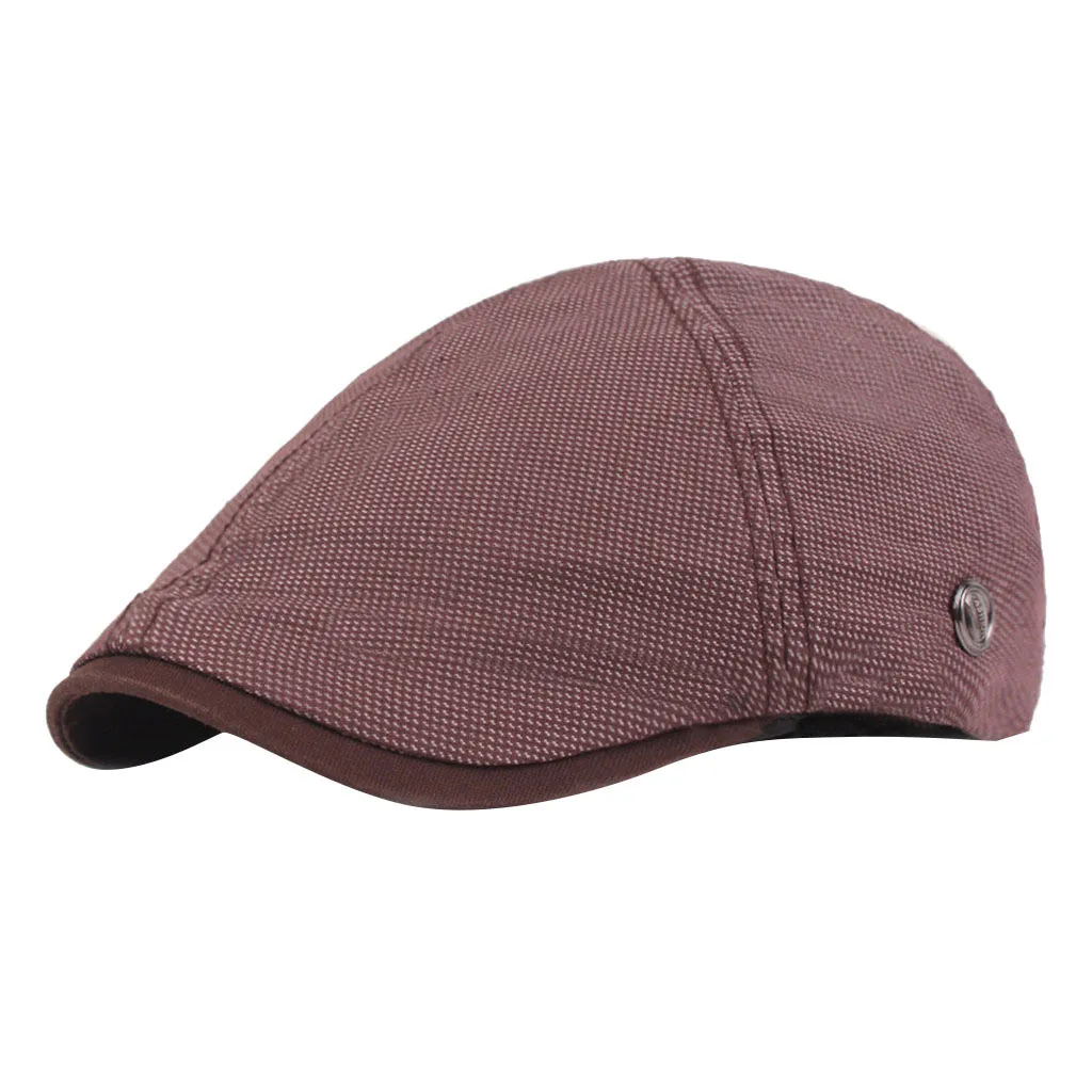 Мужская и женская плоская кепка Newsboy Baker береты Duckbill Golf Driving Cabbie Hat boinas masculinas tocas e gorros masculino inverno