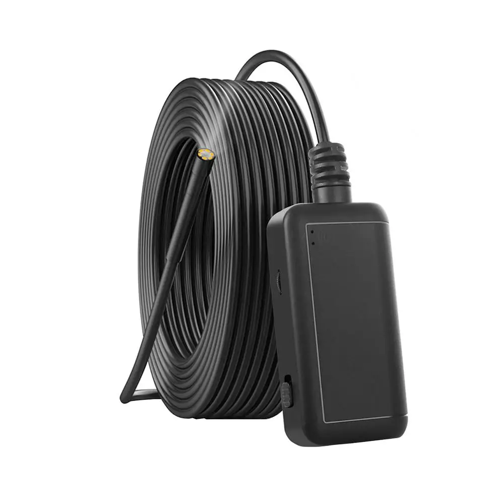 Wifi 5 м эндоскоп 1.2MP промышленная камера 5,5 мм для IOS для Android бороскоп IP68 Водонепроницаемый эндоскопия ремонтный помощник#909 - Цвет: A