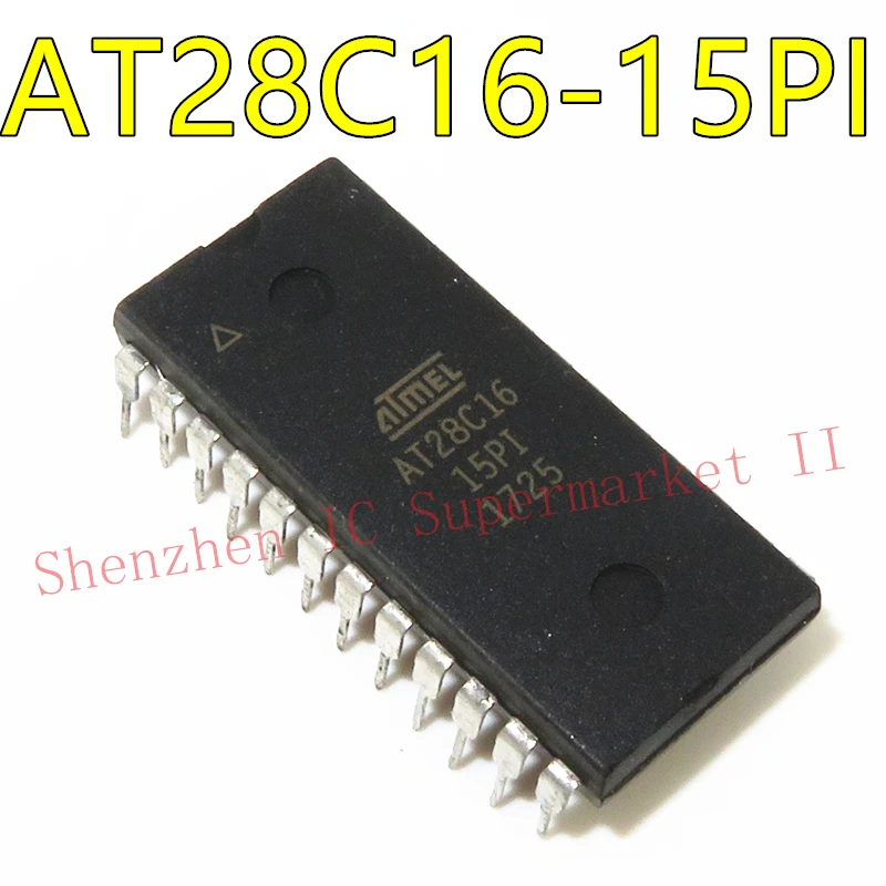 1 шт./лот AT28C16 15PC DIP 24|Интегральные схемы| |