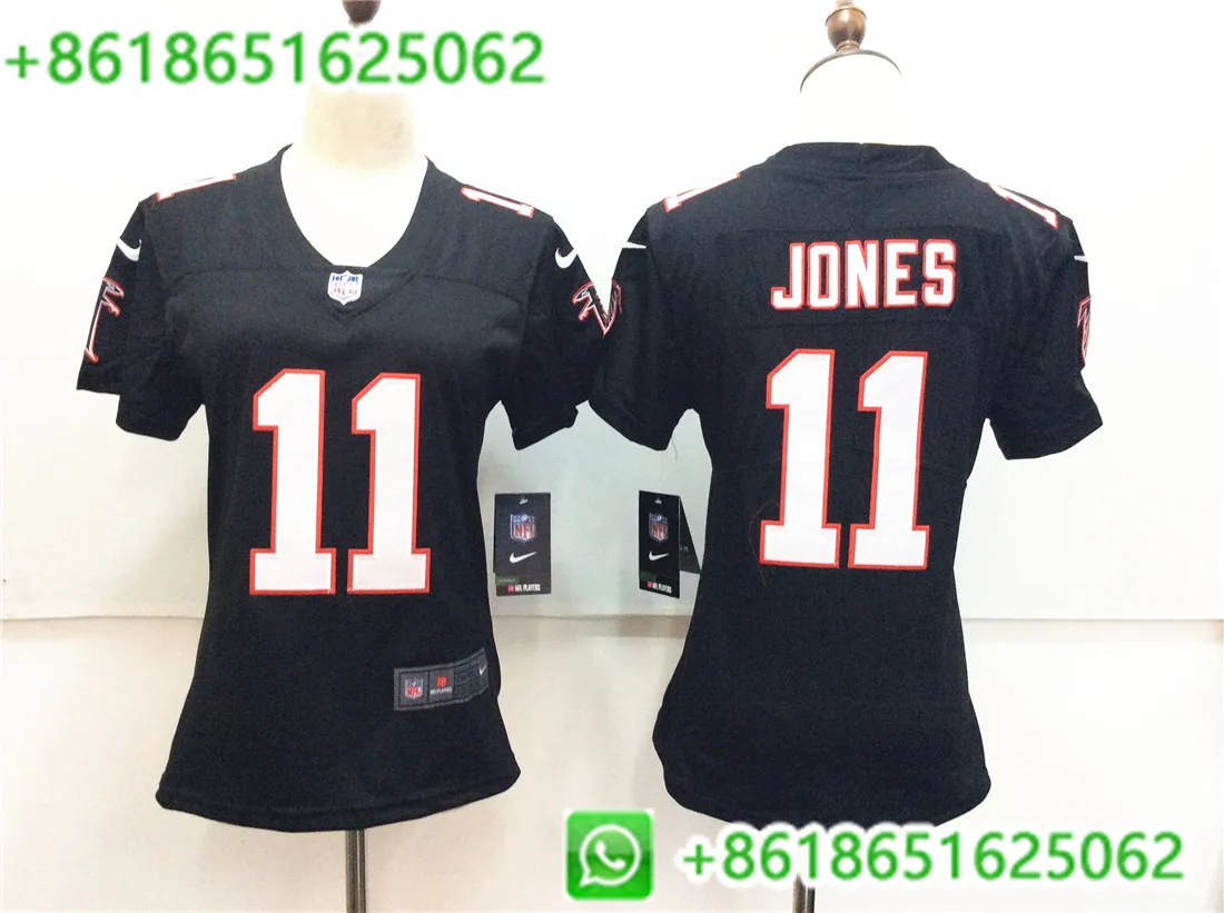 AS PICTURE Женские Джерси для женщин в стиле Atlanta Julio Jones Matt Ryan - Цвет: AS PICTURE