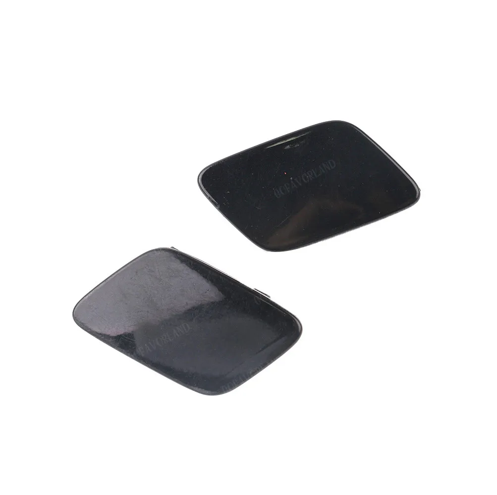Pair Front Bumper Headlight Washer Nozzle Jet Cover Unpainted Cap 3C0955109A 3C0955110A For VW Passat B6 2006-2011