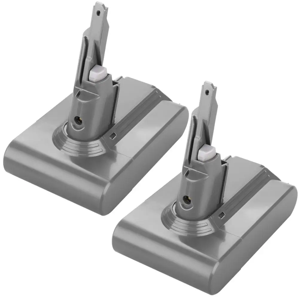 2pcs 21.6V 3000mAh Li ion V7 Battery for Dyson V7 FLUFFY Extra Mattress