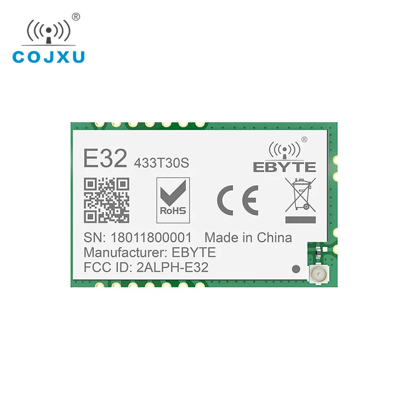 LoRa SX1278 433 МГц rf TCXO модуль 1 Вт ebyte дальний приемопередатчик UART SMD 30dBm IOT приемник