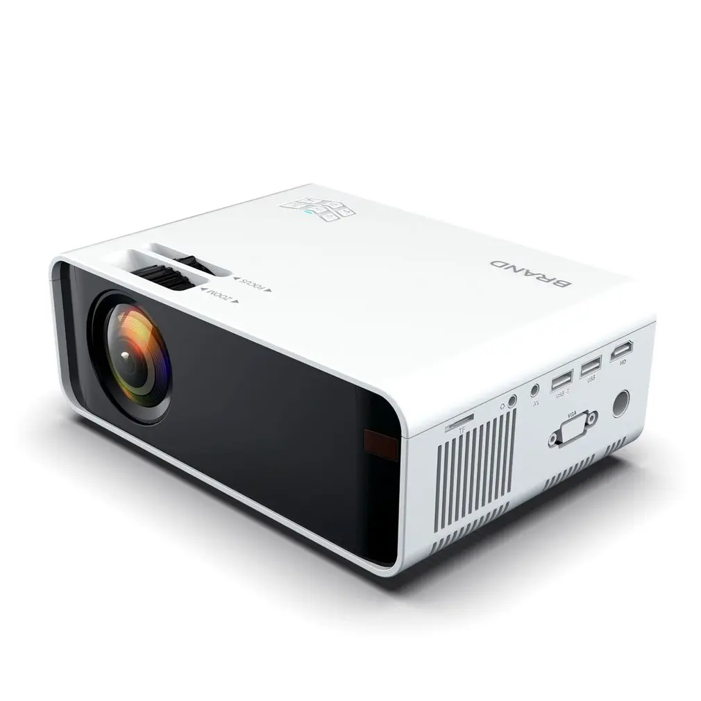 Светодиодный мини-проектор AN10 с разрешением 480P портативный 3D видео проектор домашний кинотеатр опционально Android wifi Проектор базовая модель