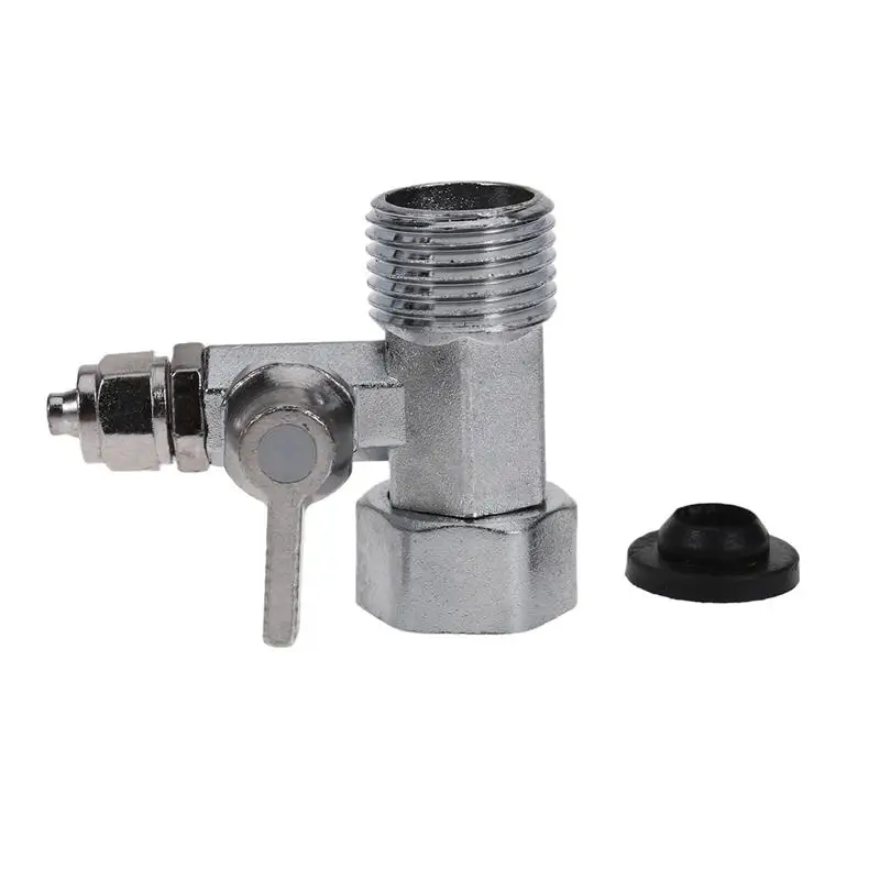 WINIMO Stainless Steel Function Switch Adapter Control Valve 3 Way Tee Connector Shower Head Diverter Valve For Toilet