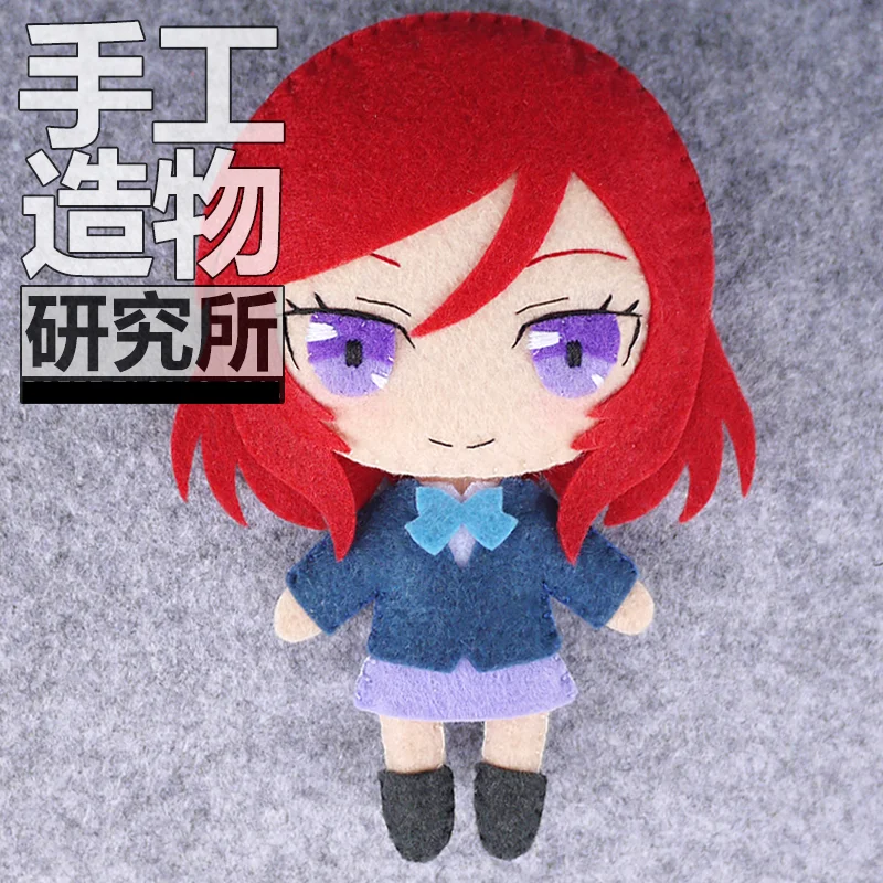 

Аниме Love Live Maki Nishiki 12 см мягкие игрушки сделай сам кулон ручной работы брелок кукла креативный подарок