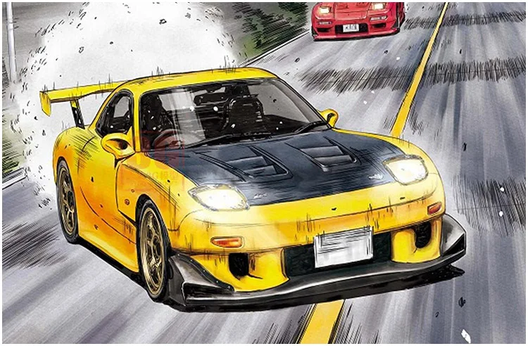 Модель автомобиля 05625 Initial D Takahashi Kaisuke FD3S RX 7|Наборы для сборки моделей| |