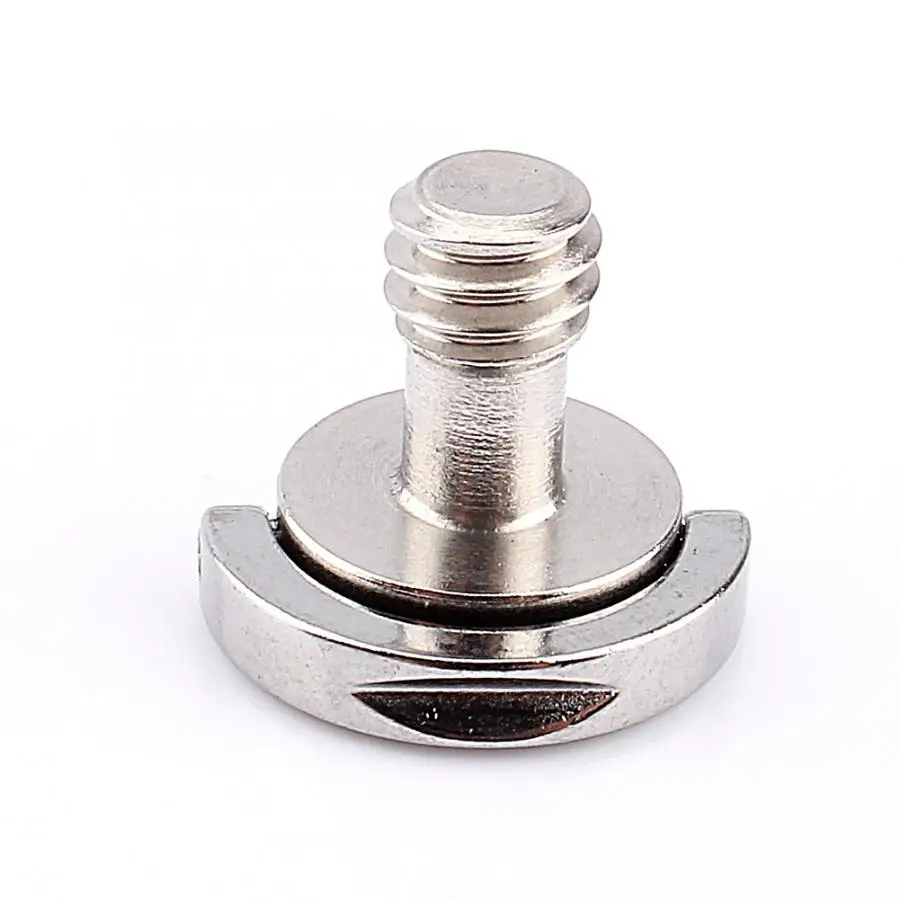 Acouto Aluminum Alloy DSLR Camera USB Data Cable Fastener Fixing Base 1//4 Screw Mount for Tripod Ball Head