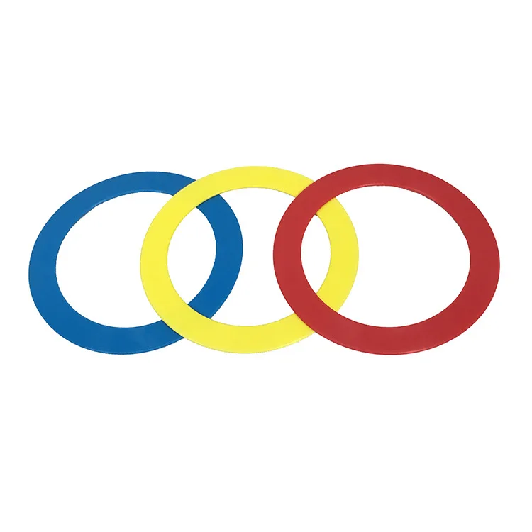 

Juggling Rings Acrobatic Troupe Hand Circle Props Ring Toss Lost Connecting Ring Polishing Ring Lost Shackle Plastic Throw-And-C