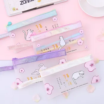 

Women Transparent Travel Cosmetic Bag Waterproof Matte TPU laser Makeup Bag Case Bath Wash Organizer Set Pouch Beauty