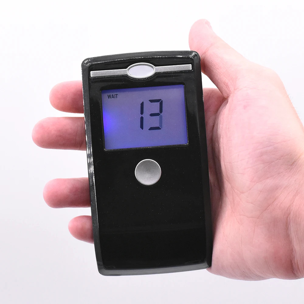 

Mini Professional Alcohol Digital LCD Breath Alcohol Tester High Sensitive Alcohol Breathalyzer Detector Alcohol Diagnostic Tool