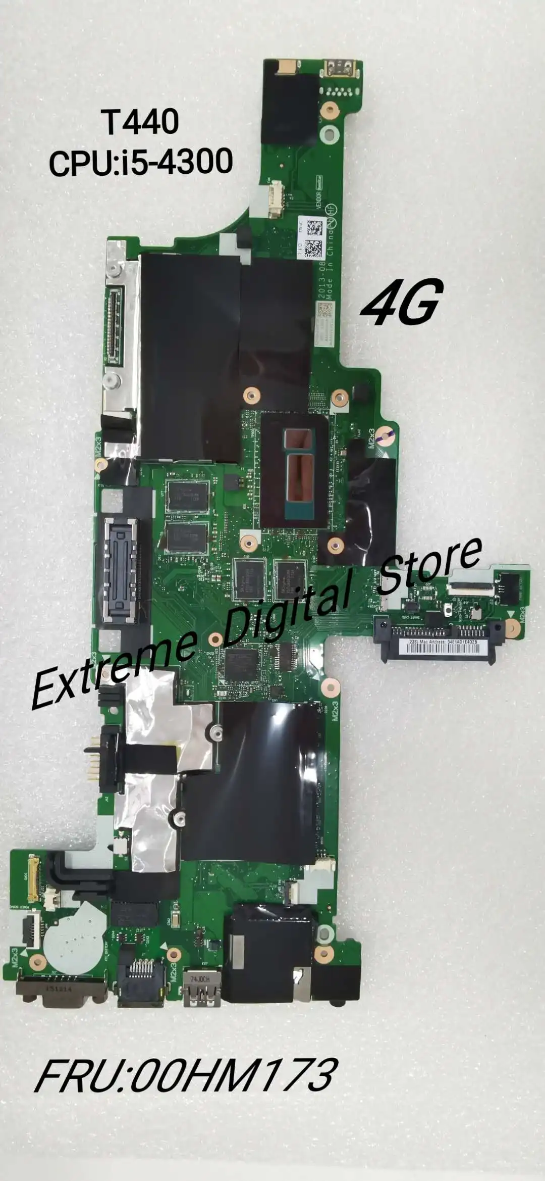 Материнская плата для ноутбука Lenovo T440(NM-A102) thinkPad NOK 、 i5-4200 4300 4G AMT TPM Lapto