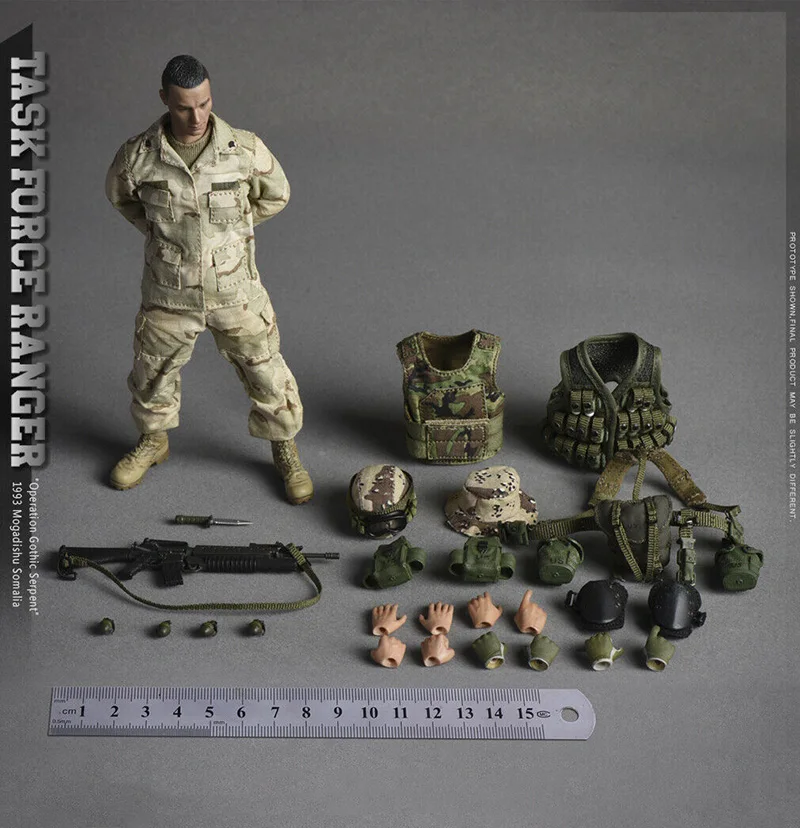 1/12 Американский военный 75-й целевой силы Ranger полк гренадье солдат экшн кукла голова тело оружие полный набор для фанатов подарки