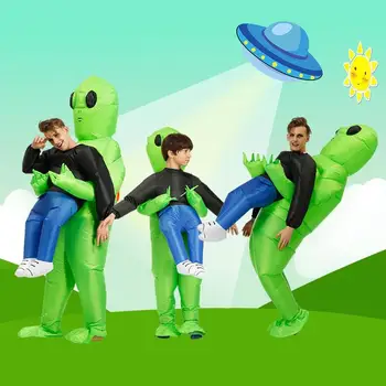 

Alien Inflatable Clothing Adult Child Halloween Performance Props Clothes Bar Inflatable Parent-child Interactive Costumes