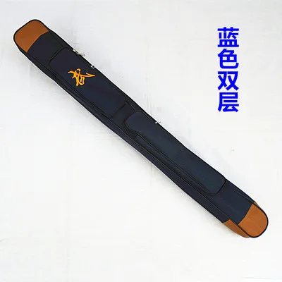 oxford sword bag carrying case sword carrying case martial art sword bag kung fu staff sword bag with strap - Цвет: navy
