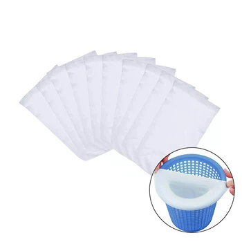 

10Pcs/Set Pool Skimmer Socks Swimming Pool Garbage Sets Pool Basket Filter Socks Trash Socks For Swimming Pool Basket