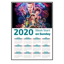 Необычные вещи Сезон 3 календарь плакаты настенные наклейки глянцевая бумага четкое изображение украшение дома купить 3 получить 4