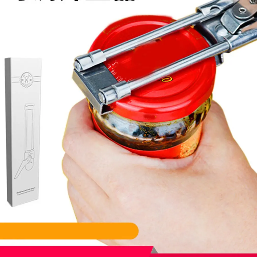 Meuva Alloy can opener, multi-function can opener, kitchen utensils bottle  opener Winged Wine Opener Wine Opener with Stand Small Can Opener Cover 