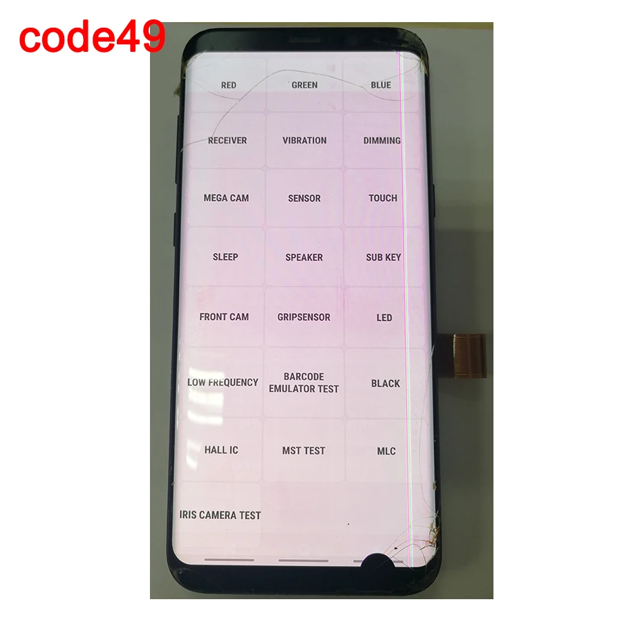 Jpfix подходит для samsung экран S8+ сломанный провод точка один чип мобильный телефон дисплей внутренний и внешний экран