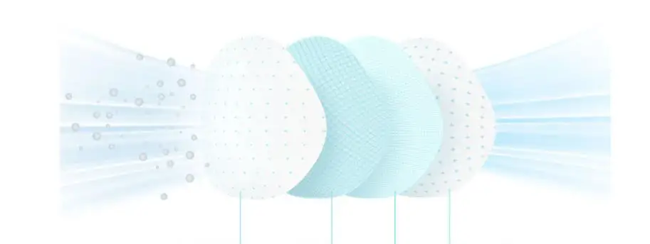 Xiaomi Airpop переносная маска PM2.5 анти-Дымчатая маска для лица Складная комфортная стереоскопическая укороченная не облицовывающая лицо не sulkin